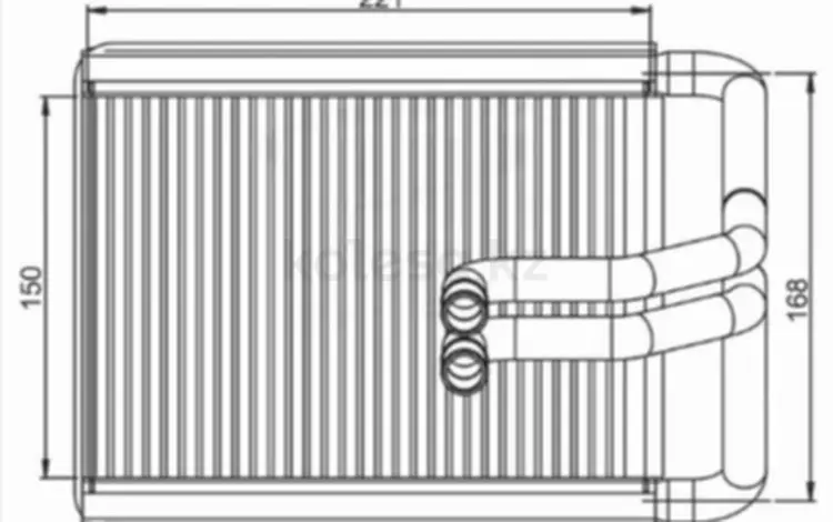 Радиатор отопителя салонаfor9 700 тг. в Астана