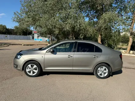 Skoda Rapid 2014 года за 5 300 000 тг. в Караганда – фото 3