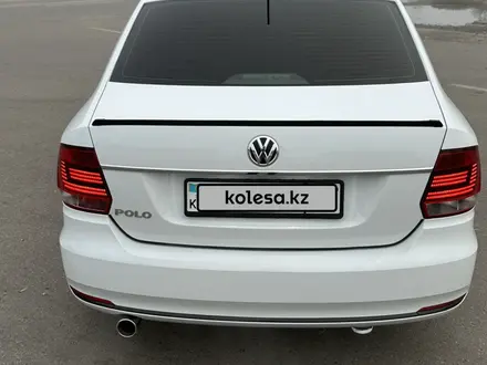 Volkswagen Polo 2016 года за 6 200 000 тг. в Алматы – фото 5