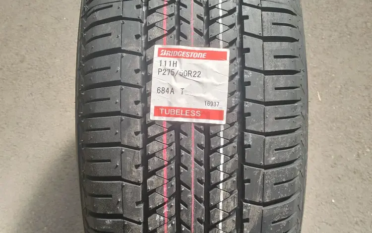 275/50 R22. BRIDGESTONE 684 за 200 000 тг. в Алматы