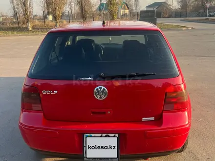 Volkswagen Golf 2001 года за 3 000 000 тг. в Алматы – фото 6