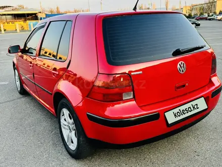 Volkswagen Golf 2000 года за 2 300 000 тг. в Тараз – фото 8