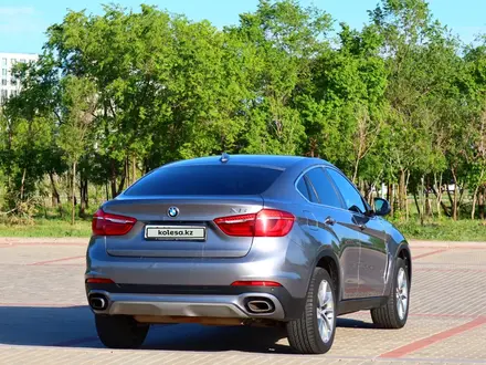 BMW X6 2017 года за 16 200 000 тг. в Астана – фото 6