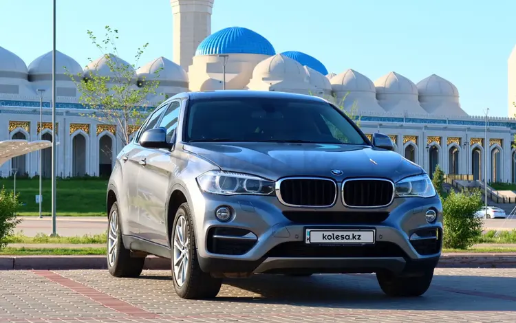 BMW X6 2017 годаүшін16 200 000 тг. в Астана