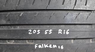Резина летняя 205/55 r16 Falken одиночка за 6 000 тг. в Алматы