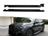 Накладки на пороги (юбка, лезвие) на BMW G07, БМВ Г07 за 80 000 тг. в Алматы