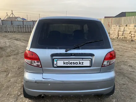 Daewoo Matiz 2012 года за 1 200 000 тг. в Атырау – фото 4