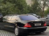 Mercedes-Benz S 500 2002 годаүшін23 000 000 тг. в Алматы – фото 4