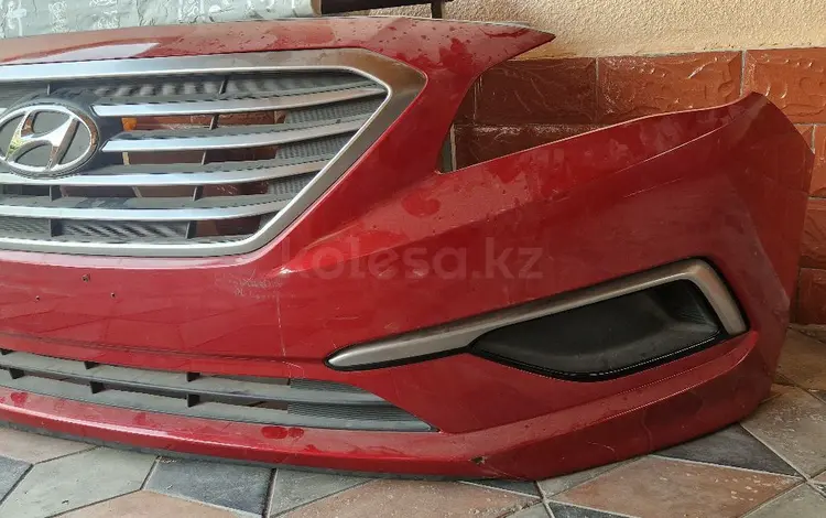Бампер Hyundai Sonata USA американец 2014-17 за 2 000 тг. в Алматы