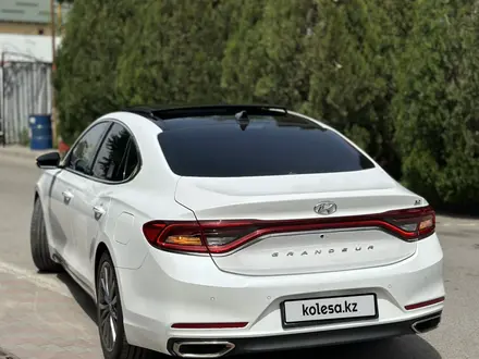 Hyundai Grandeur 2017 года за 12 500 000 тг. в Алматы – фото 7