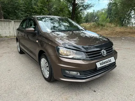 Volkswagen Polo 2016 года за 5 900 000 тг. в Алматы – фото 21