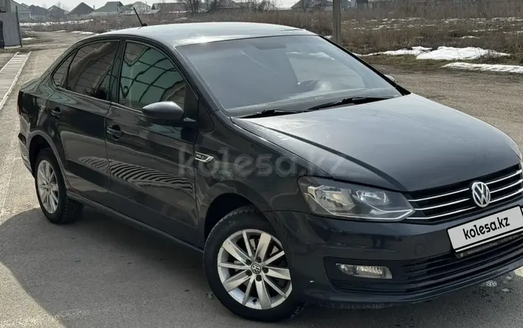 Volkswagen Polo 2018 года за 5 350 000 тг. в Алматы