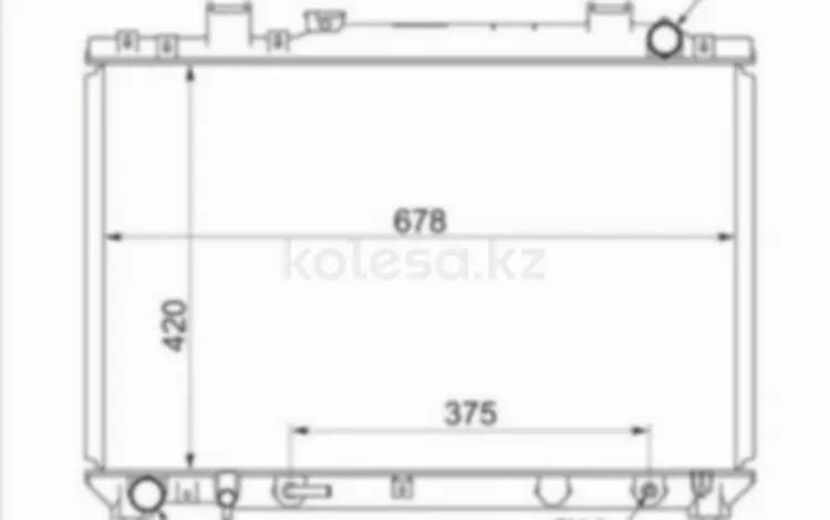 Радиатор за 36 200 тг. в Алматы