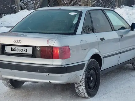 Audi 80 1992 года за 1 750 000 тг. в Астана – фото 6