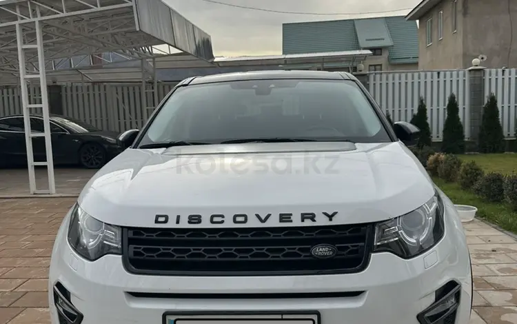 Land Rover Discovery Sport 2015 годаүшін11 000 000 тг. в Алматы