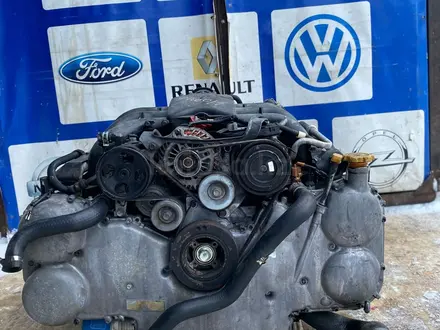 Двигатель H6 Subaru legacy EZ30 3.0 литра из Японии! за 540 000 тг. в Астана – фото 3