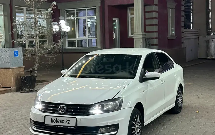 Volkswagen Polo 2018 года за 5 200 000 тг. в Алматы