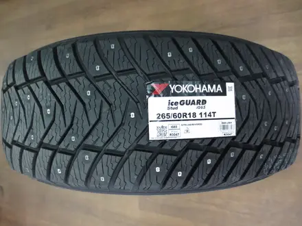 265/60r18 Yokohama Ice Guard IG65 за 92 000 тг. в Астана – фото 2