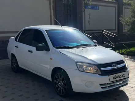 ВАЗ (Lada) Granta 2190 2014 года за 1 600 000 тг. в Шымкент – фото 4
