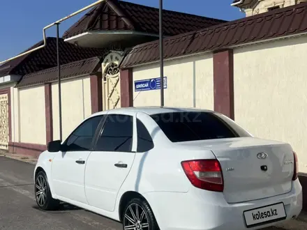ВАЗ (Lada) Granta 2190 2014 года за 1 600 000 тг. в Шымкент – фото 7