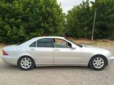 Mercedes-Benz S 320 2000 годаfor4 500 000 тг. в Шымкент – фото 2