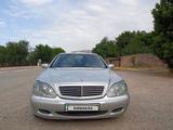 Mercedes-Benz S 320 2000 годаfor4 500 000 тг. в Шымкент – фото 3
