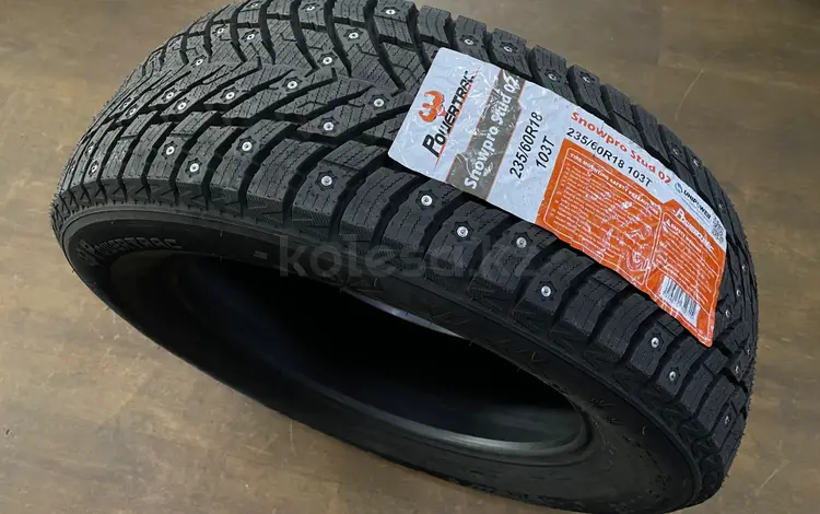 235/60r18 Powertrac Snowpro Stud 02 за 56 000 тг. в Астана