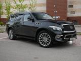 Infiniti QX80 2014 года за 15 300 000 тг. в Алматы – фото 2