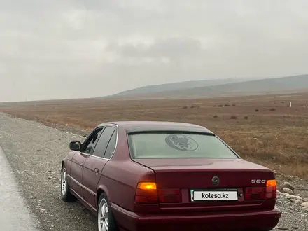 BMW 525 1992 года за 900 000 тг. в Талдыкорган – фото 2
