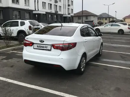 Kia Rio 2013 года за 4 550 000 тг. в Алматы – фото 4