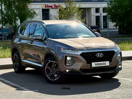 Hyundai Santa Fe 2020 года за 10 300 000 тг. в Караганда – фото 6
