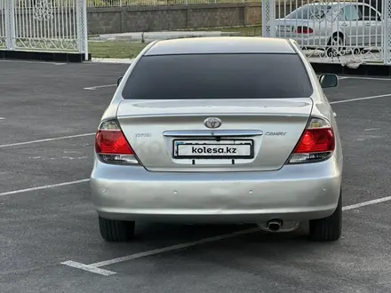 Toyota Camry 2005 года за 4 600 000 тг. в Шымкент – фото 8
