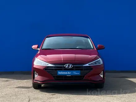 Hyundai Elantra 2019 года за 9 460 000 тг. в Алматы – фото 2