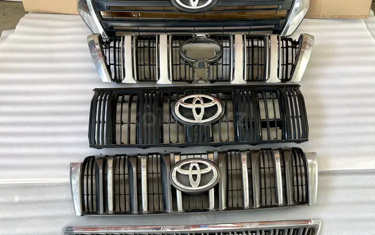 Решетки радиатора Toyota Prado, Land Cruiser 200 Прадо, Лексус рх330 за 100 000 тг. в Шымкент