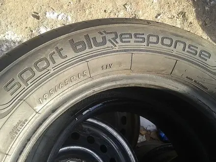 Шины 195/65 R15 — "Dunlop Sport bluResponse" (Германия), летние за 40 000 тг. в Астана – фото 3