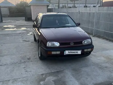 Volkswagen Golf 1995 года за 1 400 000 тг. в Тараз – фото 4