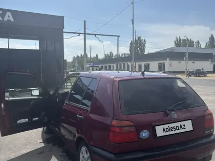 Volkswagen Golf 1995 года за 1 850 000 тг. в Тараз – фото 3