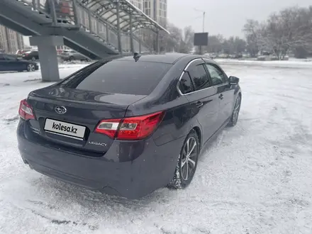 Subaru Legacy 2016 года за 7 900 000 тг. в Алматы – фото 7
