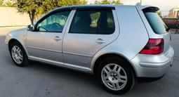 Volkswagen Golf 2003 года за 2 500 000 тг. в Алматы – фото 4