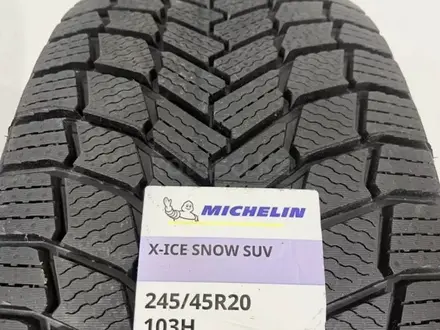 Michelin X-Ice Snow SUV 245/45 R20 103H за 250 000 тг. в Астана – фото 2