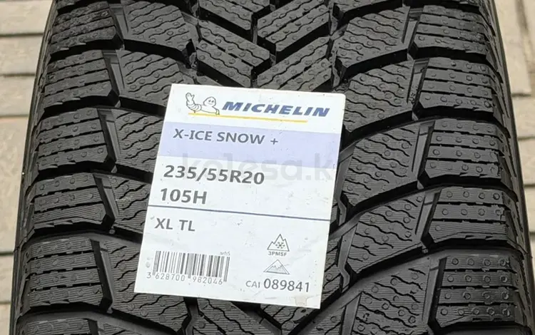 Шина зимняя Michelin X-Ice Snow + 235/55 R20 105H XL, нешипованная за 171 000 тг. в Алматы