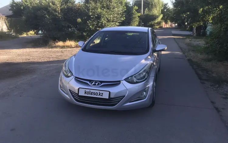 Hyundai Elantra 2015 года за 6 700 000 тг. в Тараз