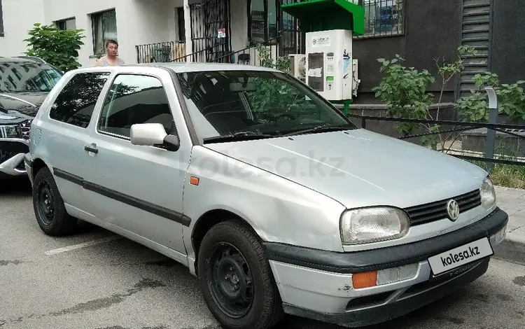 Volkswagen Golf 1992 годаүшін1 280 000 тг. в Алматы