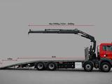 MAN  MANTGS-35.360 8x2-4 HDS HIAB 228 гр-ть 18 т 2018 годаүшін79 000 000 тг. в Павлодар – фото 3