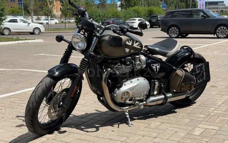 Triumph  Bonneville Bobber 2017 годаүшін11 800 000 тг. в Астана