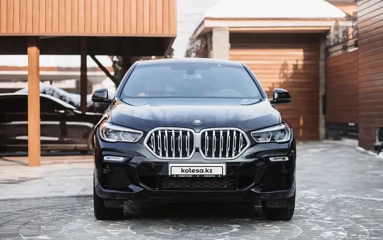 BMW X6 2021 года за 43 500 000 тг. в Алматы