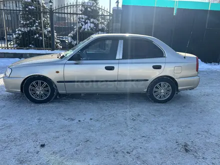 Hyundai Accent 2003 года за 2 500 000 тг. в Алматы – фото 9