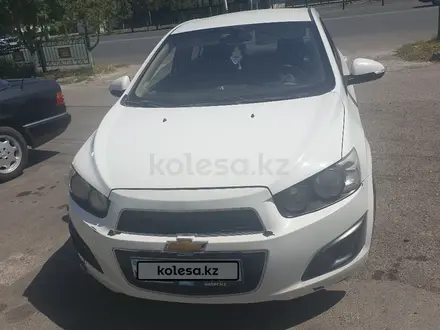 Chevrolet Aveo 2013 года за 3 700 000 тг. в Аксукент – фото 5