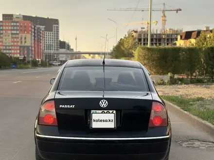 Volkswagen Passat 2003 года за 2 300 000 тг. в Астана – фото 6