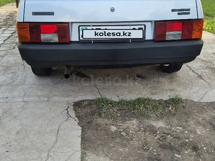 ВАЗ (Lada) 21099 2002 года за 1 450 000 тг. в Жетиген – фото 4